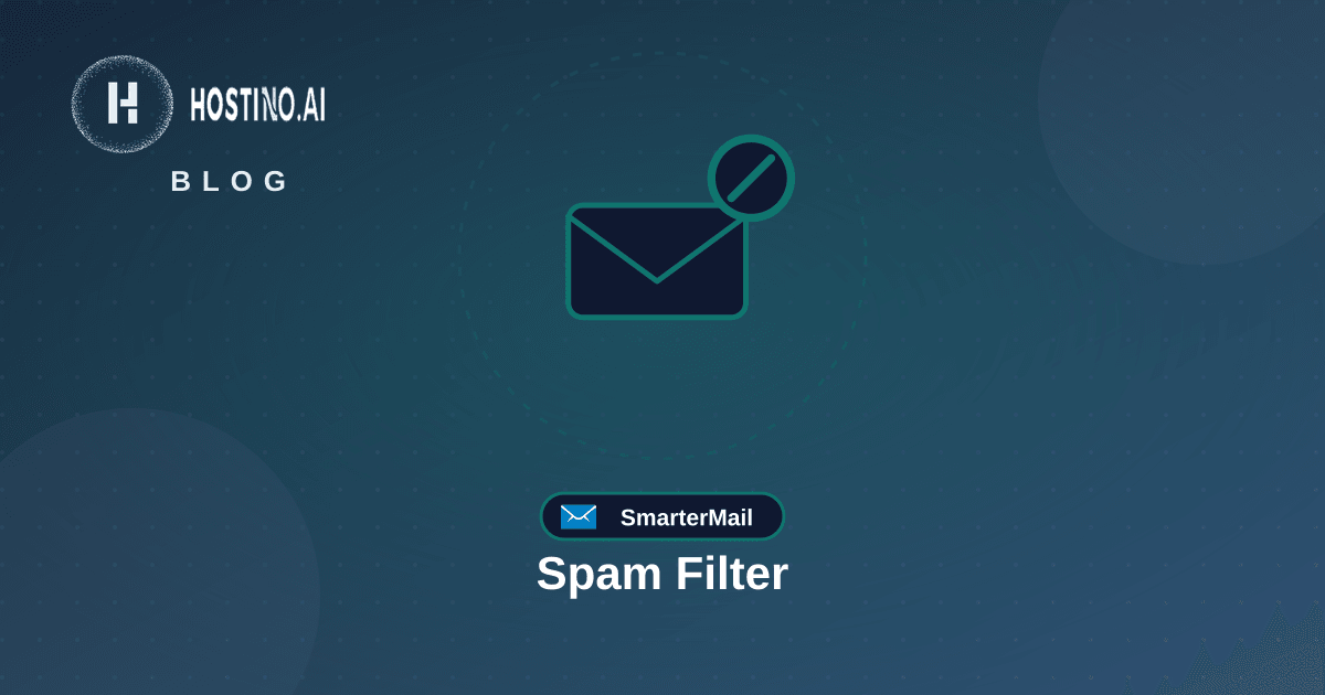 مدیریت هرزنامه و فیلتر اسپم در SmarterMail (فرستنده مورد اعتماد و مسدود)