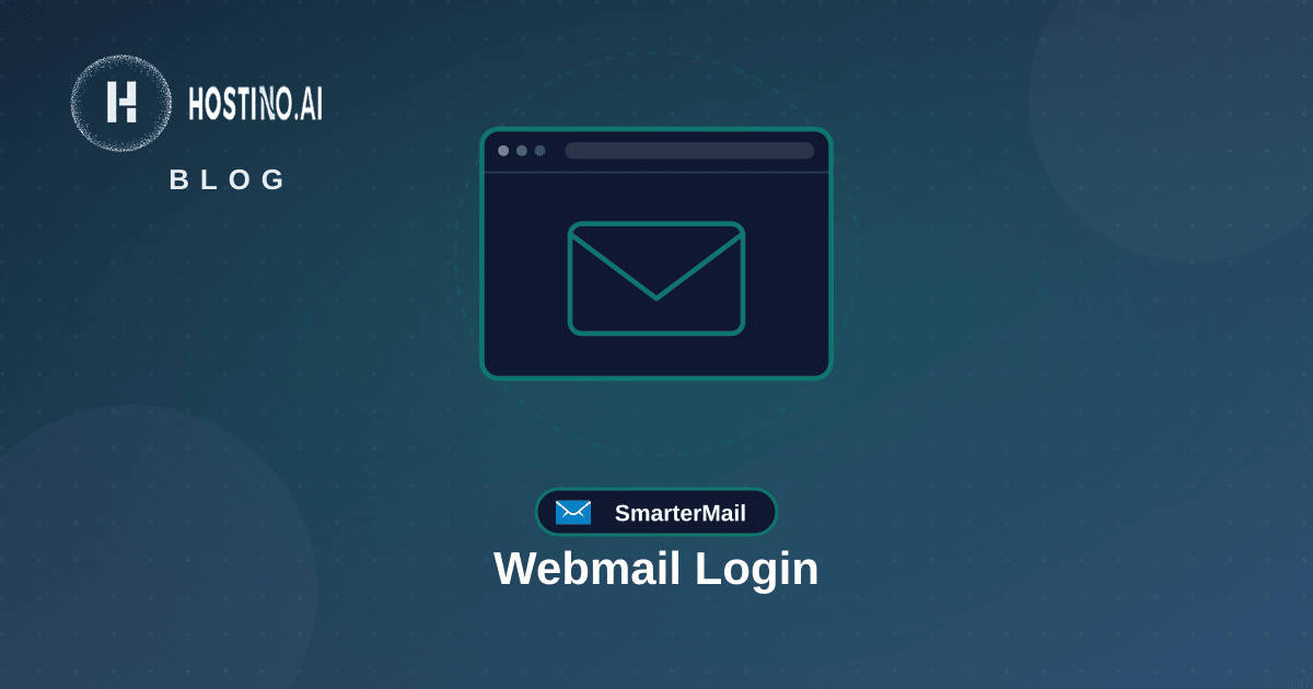 ورود به وب‌میل SmarterMail و تور کامل محیط