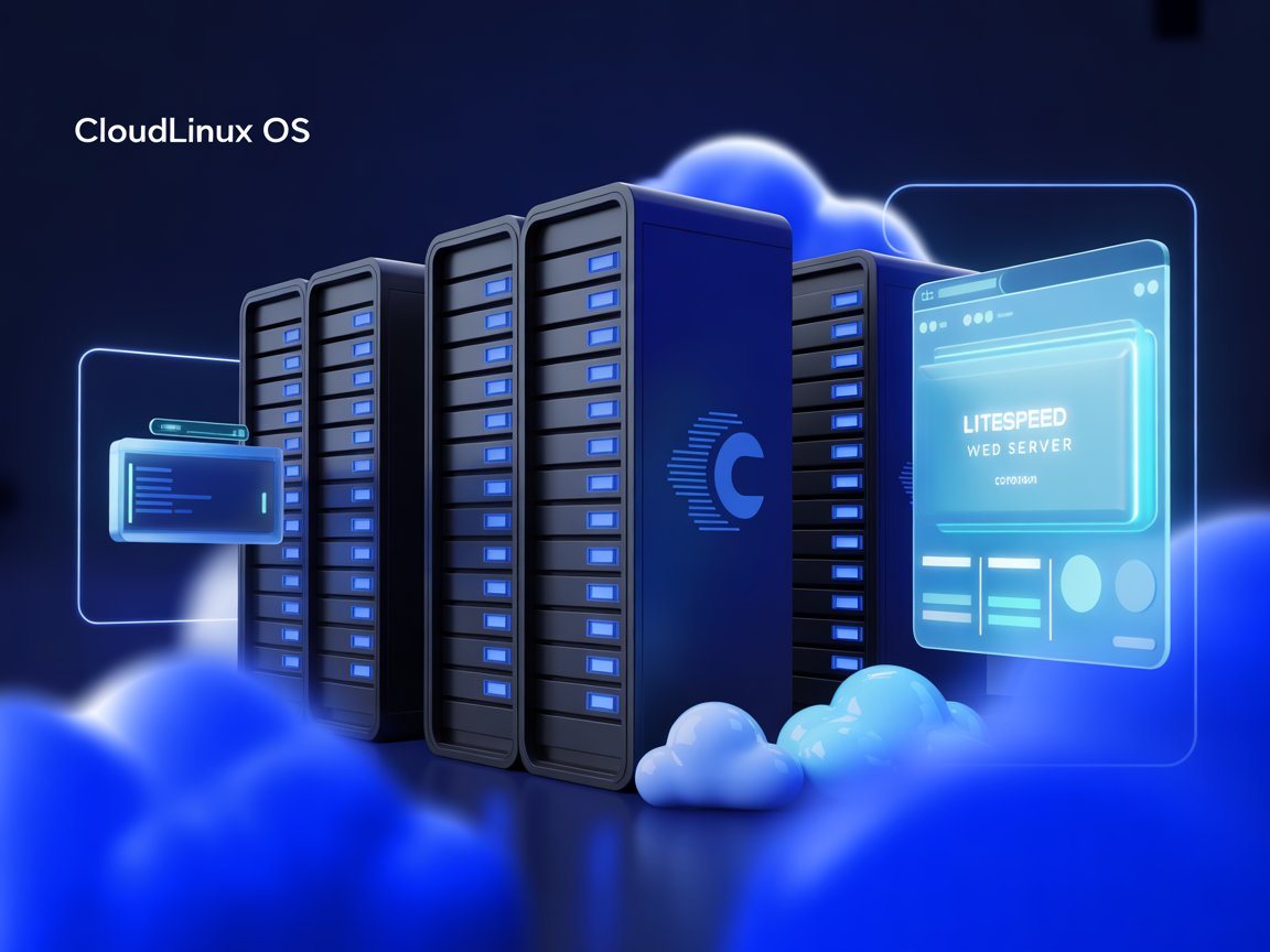 Enterprise WordPress hosting infrastructure powered by CloudLinux OS and LiteSpeed web server technology